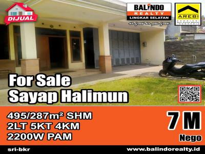 Dijual Rumah Siap Huni Tengah Kota Di Sayap Halimun