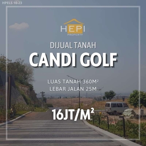 Dijual Tanah Kavling di Candi Golf Semarang