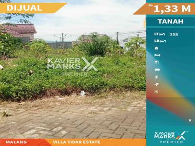 Dijual Tanah Villa Tidar Estate Kota Malang Siap Bangun, Akses Mudah