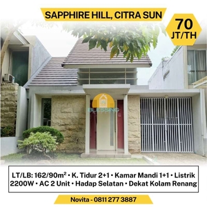 Disewakan Rumah di Sapphire Hill Citra Grand Semarang