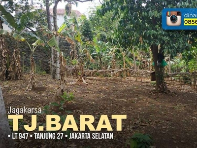 Jual Tanah 947 m2 Tanjung Barat Jagakarsa Jakarta Selatan