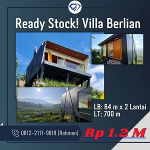 Jual Villa Ready Stock di Jalur Menuju Lembang Tinggal Nempatin Aja