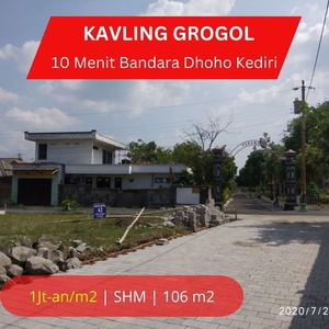 Kaveling 3 Menit Islamic Internasional School Kediri, Hanya 1 Jt-an/m2