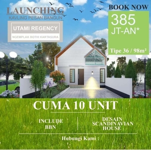 PROMO RUMAH PESAN BANGUN TERMURAH DI KARTOSURO