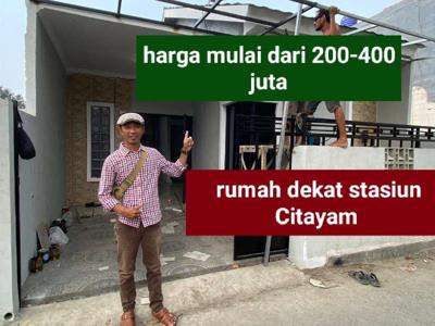 rumah 300 jutaan dekat stasiun Citayam