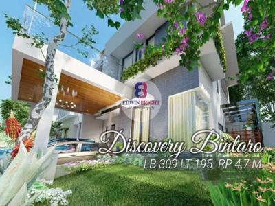 Rumah Brand New Modern Tropical Discovery Bintaro Jaya Sektor 9
