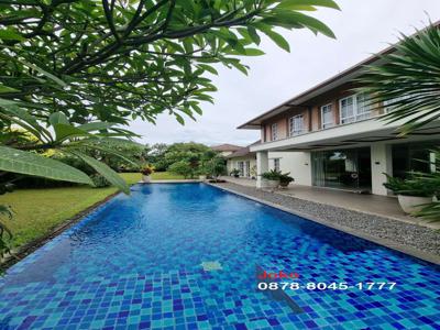 Rumah Mewah Villa Hijau Area Elit Veteran, Bintaro, Jakarta Selatan