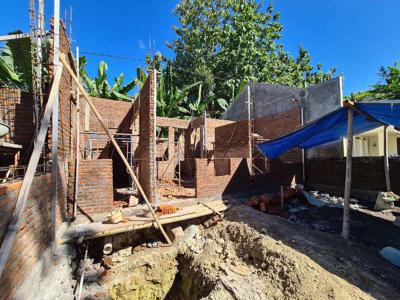Rumah Proses Bangun Rumah 2 Lantai Dekat Kampus STIKES Harga Murah
