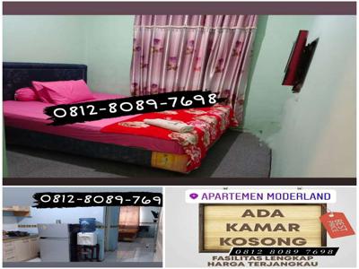 sewa apartemen the modernland golf harian atau transit