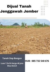 Tanah Area Jenggawah Jember