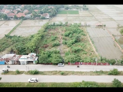 Tanah di jalan raya Kalimalang - Cikarang, Bekasi