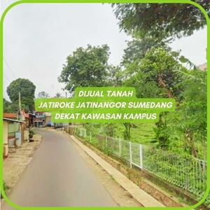 Tanah Jatiroke Jatinangor 1 Jt-an/m2 SHM Cocok Hunian