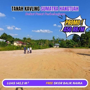 Tanah kavling, Sumatra view, SKGR Baliknama Kawasan Air Bersih.