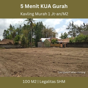 Tanah Kediri, Hanya 1 Jt-an/m2: SHM