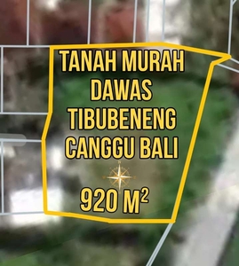 Tanah Murah Dawas Tibubeneng Canggu Bali