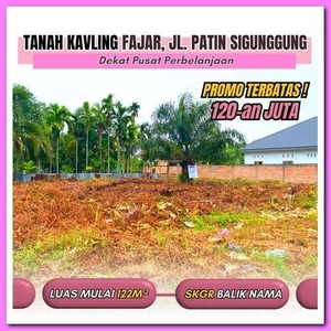 Tanah Pekanbaru, Ramai Pemukiman dekat Kantor Camat Payung Sekaki.