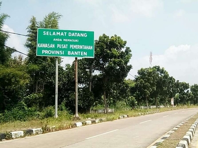Tanah Strategis Lokasi Dipinggir Jalan Raya KP3B, Serang - Banten