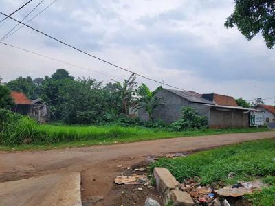 Dijual tanah darat hook dipertigaan ceger cibucil dekat citra indah