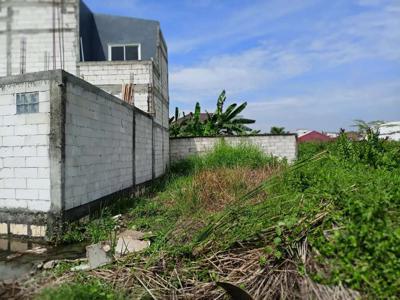 Dijual Tanah Murah SHM LT 91 Siap Bangun Sdh Urugkan PDAM PLN Ada