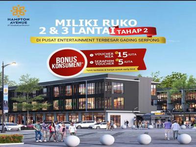 RUKO HOEK PUSAT ENTERTAINMENT TAHAP 2 HAMPTON AVENUE