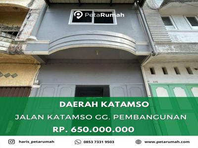 Rumah dijual Jalan Katamso Gg. Pembangunan