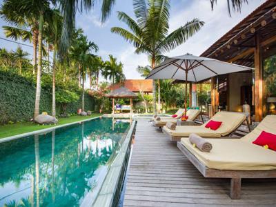 Sewa Harian Villa Cantik 2 Kamar Tidur di Canggu Bali - BVI45261