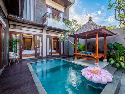 Sewa Harian Villa Modern 3 Kamar Tidur di Jimbaran Bali - BVI45492