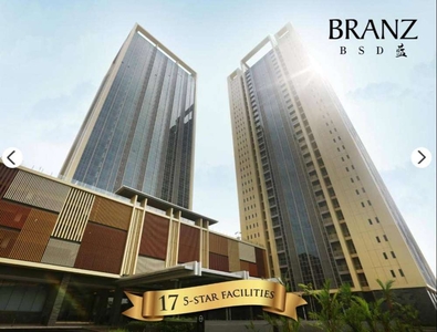 Apartemen branz bsd disewakan pertahun di bsd tangerang