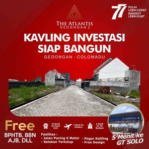 Big Promo Merdeka Kavling Barat Enter Tol Solo