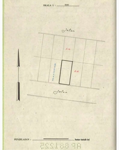 Dijual CEPAT tanah zona perumahan