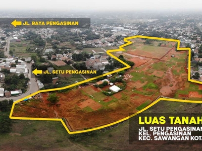 Dijual Lahan di Pengasinan Sawangan Depok