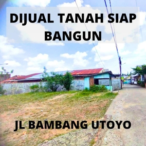 Dijual tanah murah siap bangun lokasi Jl Bambang Utoyo