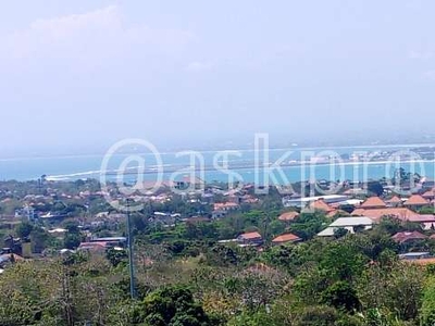 DIJUAL TANAH VIEW LAUT/GUNUNG COCOK BANGUN KOMPLEK VILLA JIMBARAN BALI