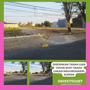 Disewakan tanah luas cocok buat usaha lokasi maguwoharjo