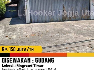 Gudang Trategis di Ringroad Timur Yogyakarta