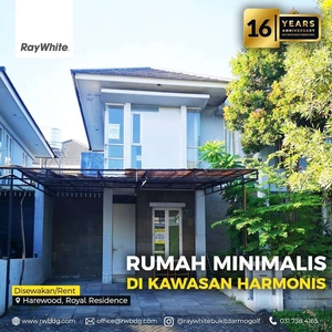 HUNIAN EKSKLUSIF, NYAMAN&MINIMALIS diROYAL RESIDENCE CLUSTER HAREWOOD