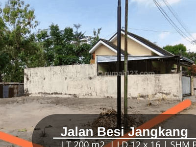 Jual Murah Tanah Hook Utara Jalan Besi Jangkang Ideal Usaha Kost