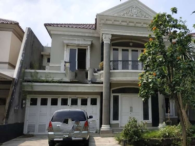 Jual rumah full furnished lebar 12m di Wisata Bukit Mas