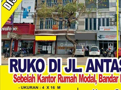 Ruko Tengah Kota Bandar Lampung Cocok Untuk Toko Atau Kantor