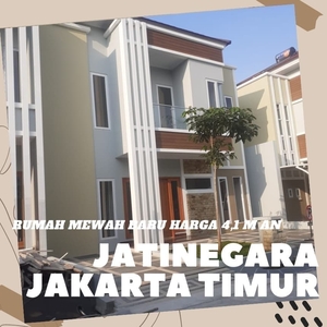 Rumah Jatinegara Jakarta Deket Tebet, Rumah Mewah Baru Cuma 500 m2 Dari Mall Bassura