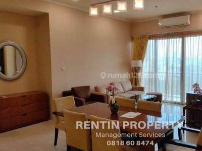 Sewa Apartemen Senayan Residence 3 Bedroom Lantai Sedang Furnished
