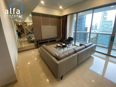 Sewa Apartment At Anandamaya Residence 3br Full Furnished Luas 178sqm
