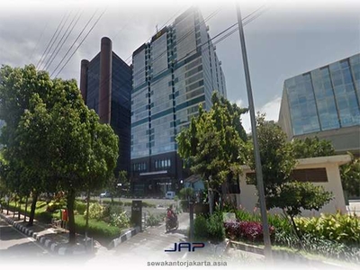 Sewa Kantor Graha BIP 120 m2 Partisi Gatot Subroto Jakarta Selatan