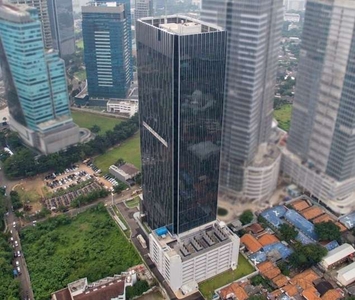 Sewa Kantor Menara Pertiwi Luas 232 m2 Bare - Mega Kuningan Jakarta Se