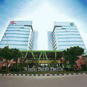 Sewa Kantor Wisma Barito 1024 m2 Semi Furnished Slipi Jakarta Barat