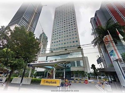 Sewa Kantor Wisma KEIAI Luas 152 m2 Bare - Sudirman Jakarta Selatan