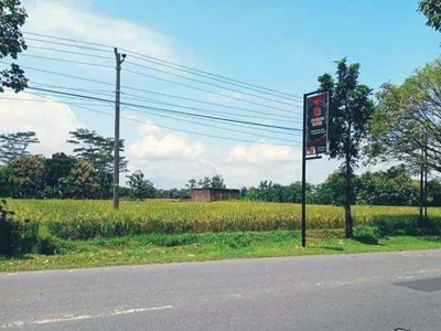 Tanah Sawah Strategis Di Pinggir Jln Raya Lawu, Popongan