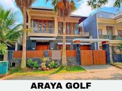 Dijual rumah araya plus kolam renang dekat kampus BINUS malang