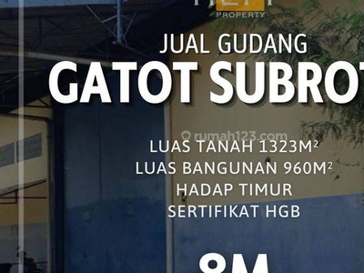 Jual Gudang Gatot Subroto Gatsu Ngaliyan Semarang