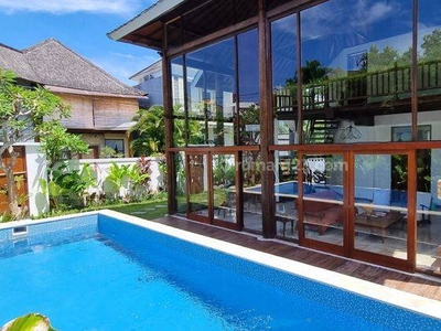villa balinese style modern canggu for rent